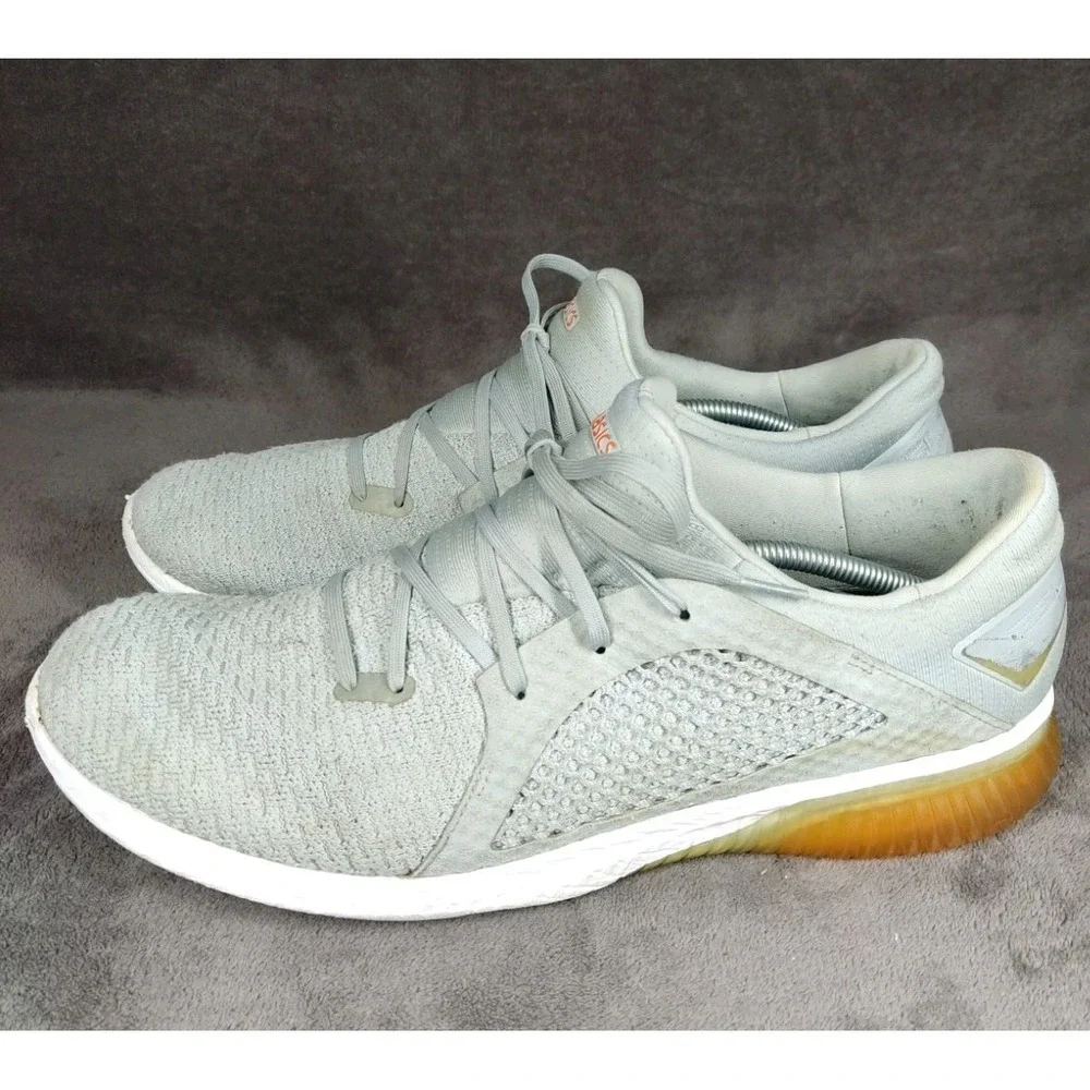 ASICS Gel Kenlin Flyknit‎ Running Trainers Shoes Size 14 Grey